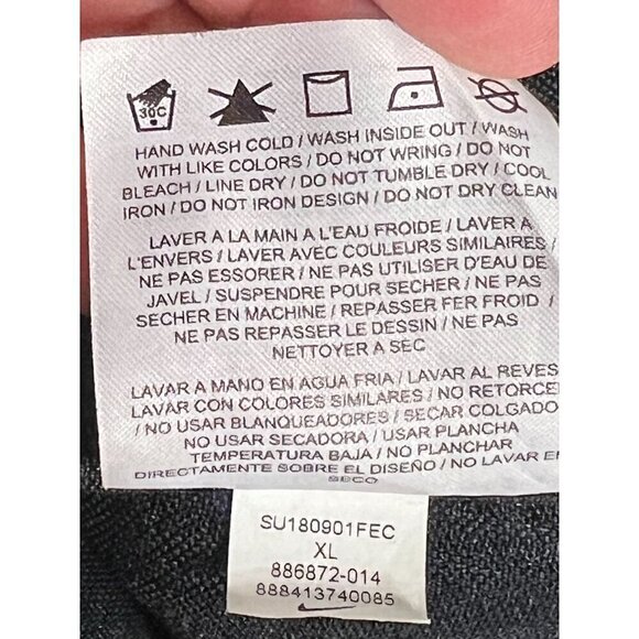 Nike FC International Men's Size XL Soccer Flag Jersey Short Sleeve T-Shirt - Picture 12 of 12